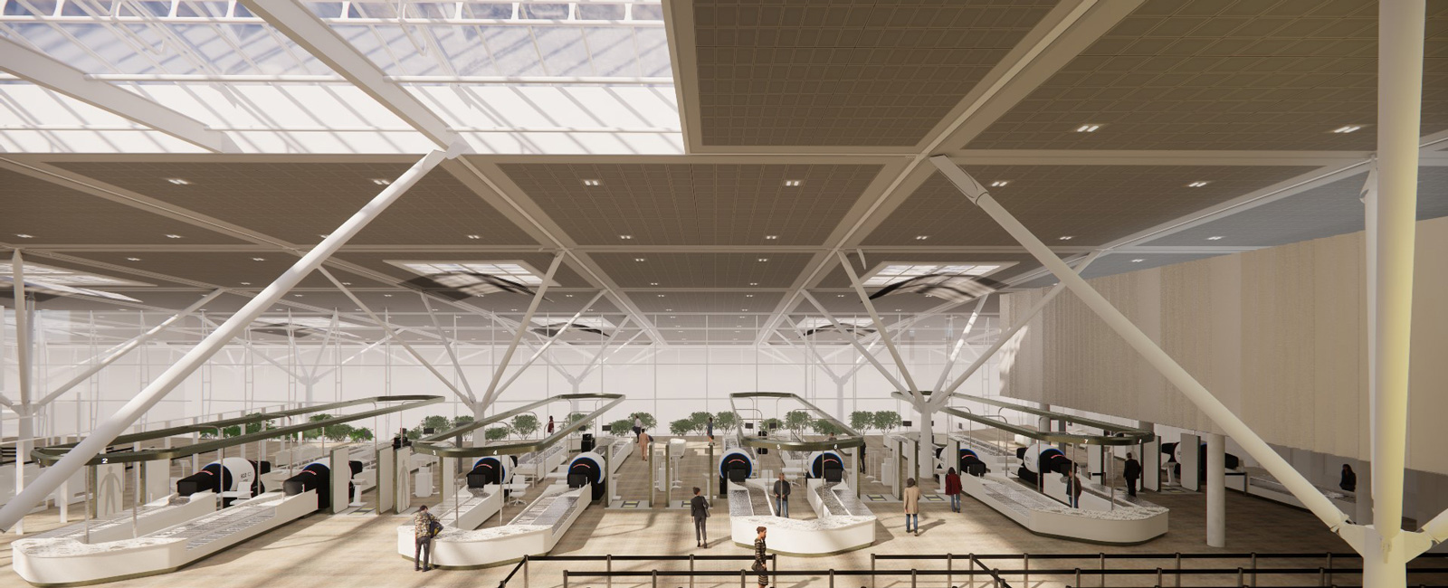 International Terminal Security Upgrade - Artists Impressions