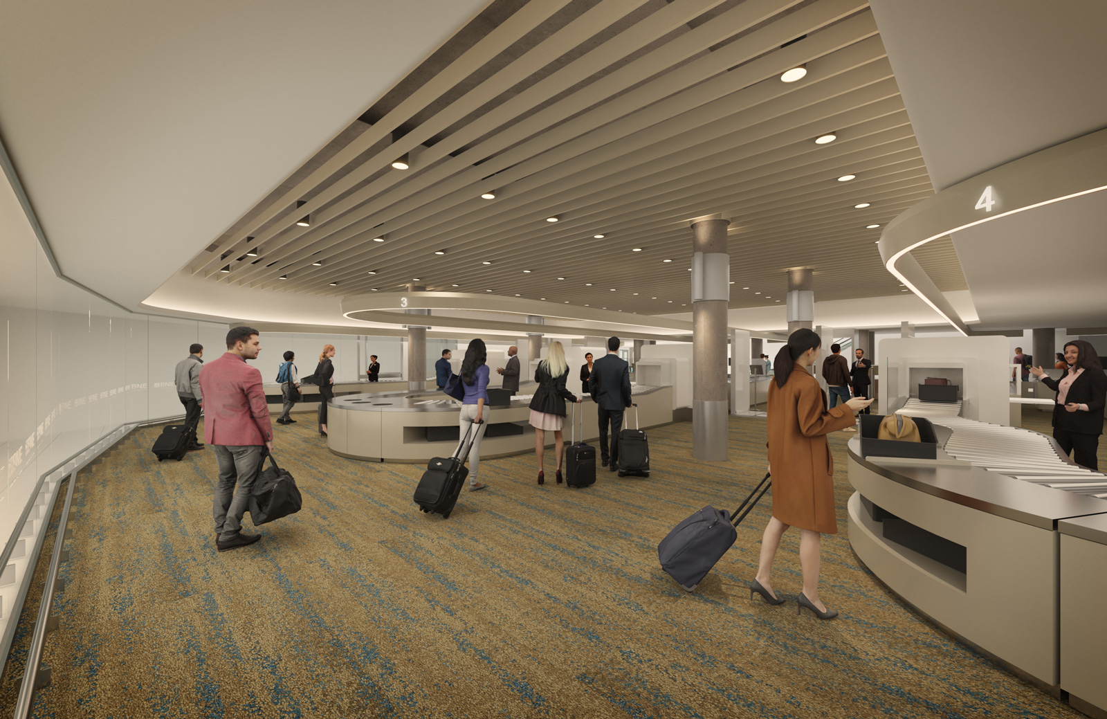 Domestic Terminal Security Upgrade - Artist Impression