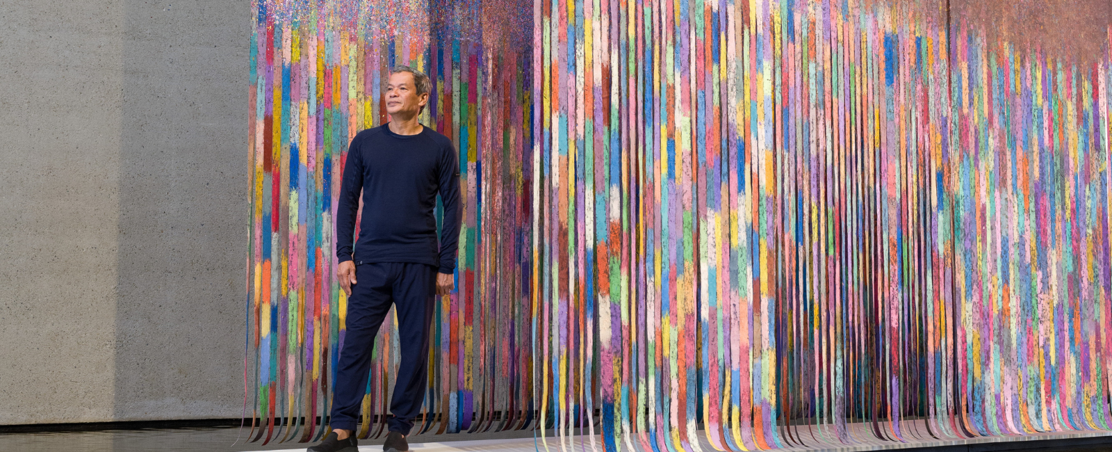 Installation view of works by Thai artist Mit Jai Inn