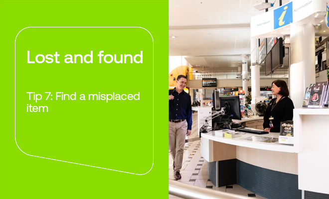 Visitor information desk