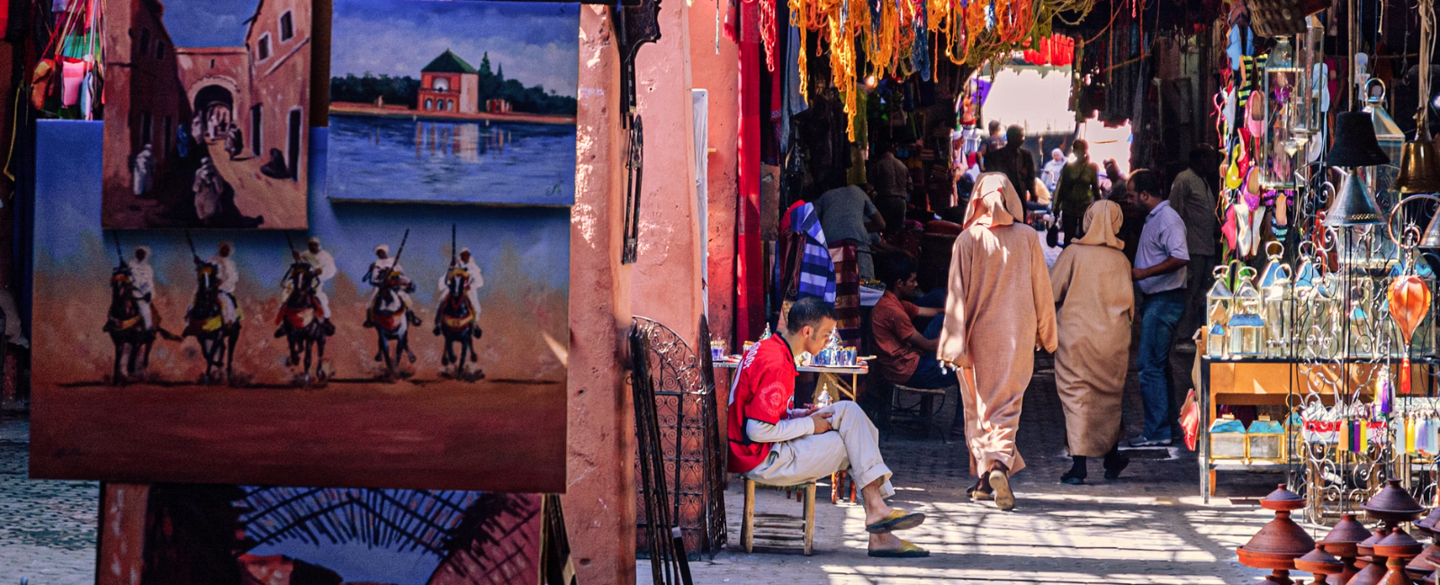 Marrakech Souks Morocco Markets