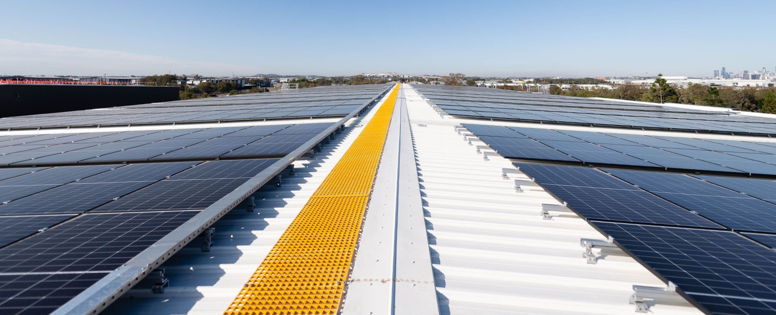 Brisbane Airport solar panels
