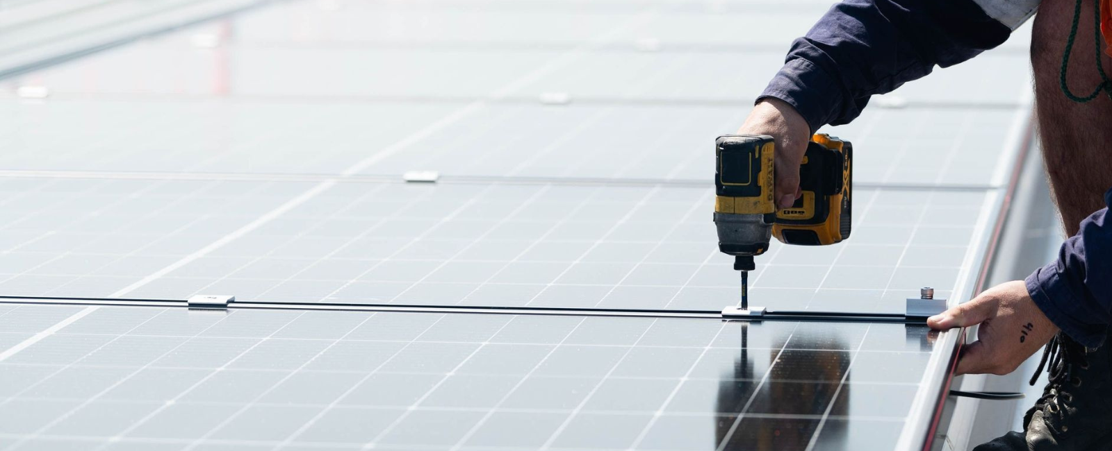 Solar panel installation