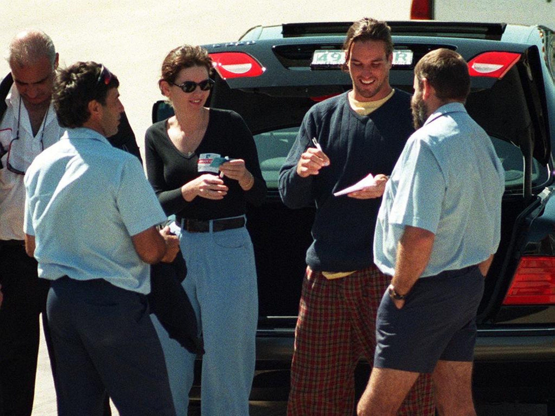 Pat Rafter Brisbane Airport