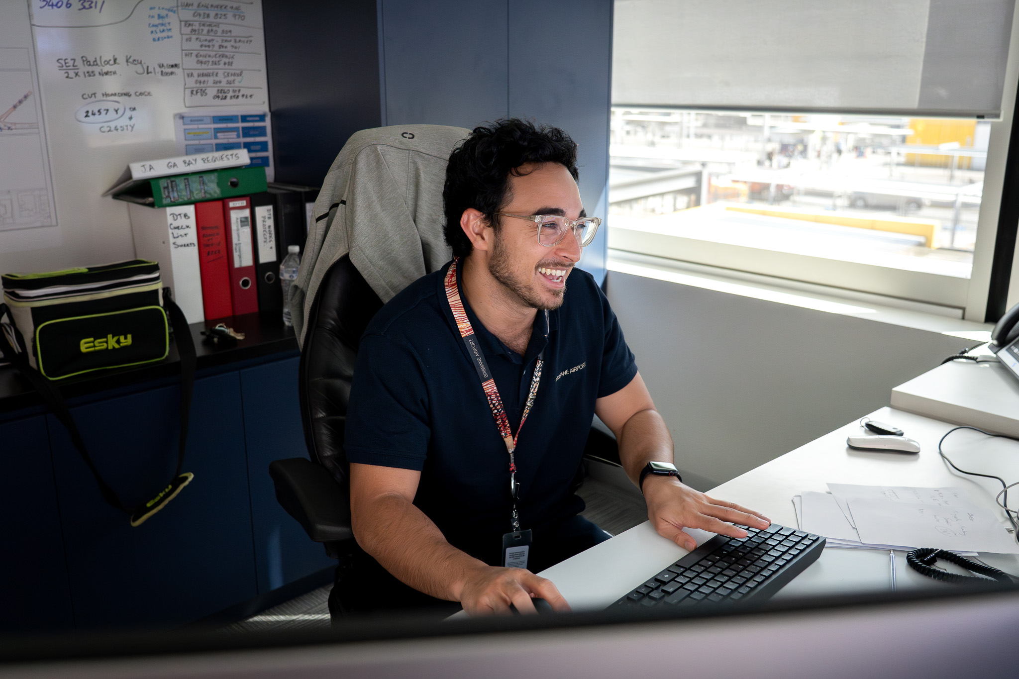 Duty Control Coordinator Geoff Fabila