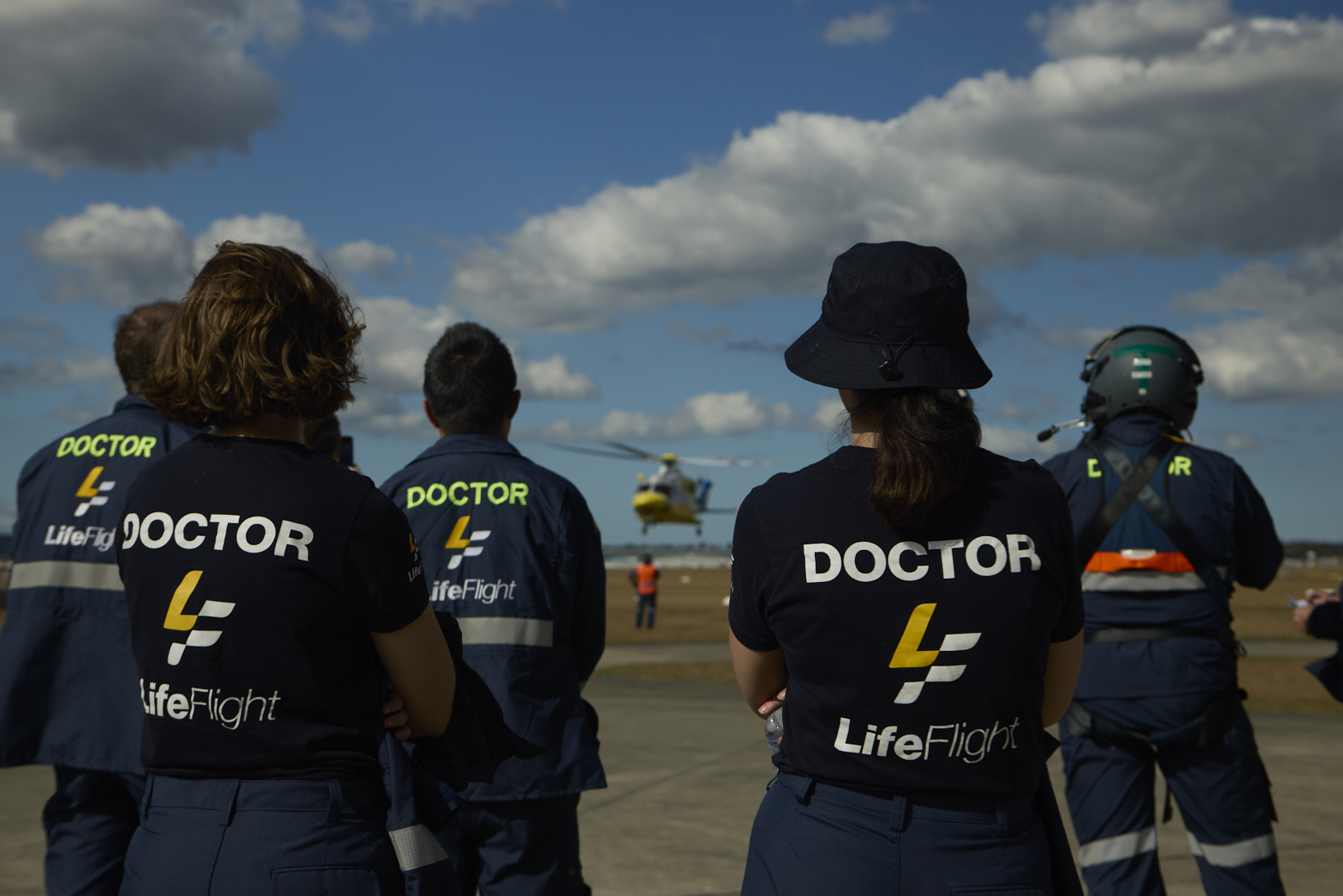 LifeFlight Doctors in training