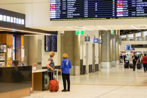 Visitor Information Desk Domestic Terminal
