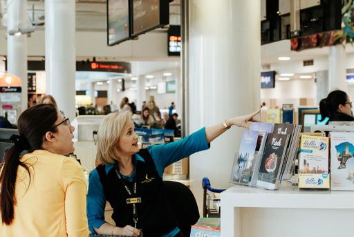 Brisbane Airport Visitor Information International Terminal