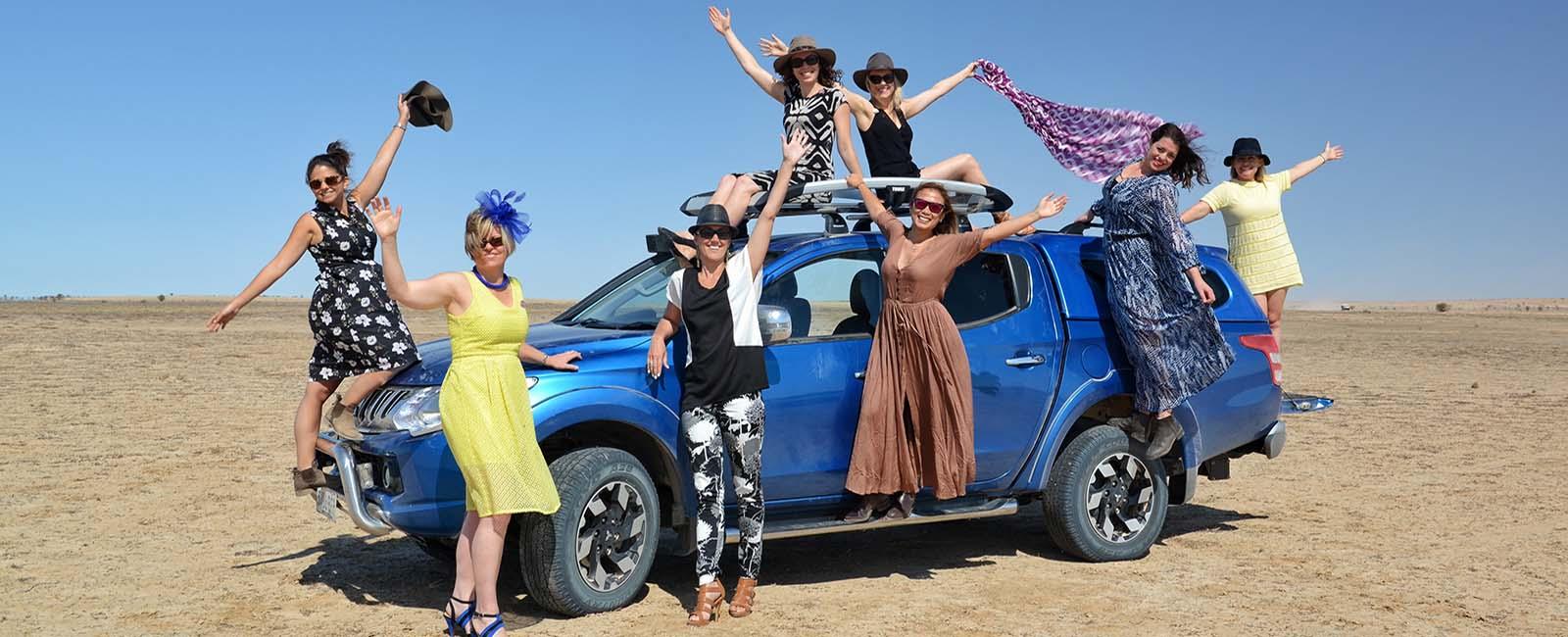 Girl's road trip to the Birdsville Races | A bird's eye view of Birdsville