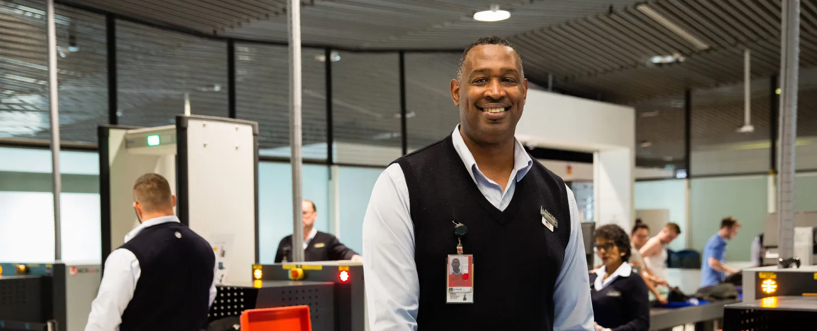 Derrick Sanders, Security Screening Supervisor