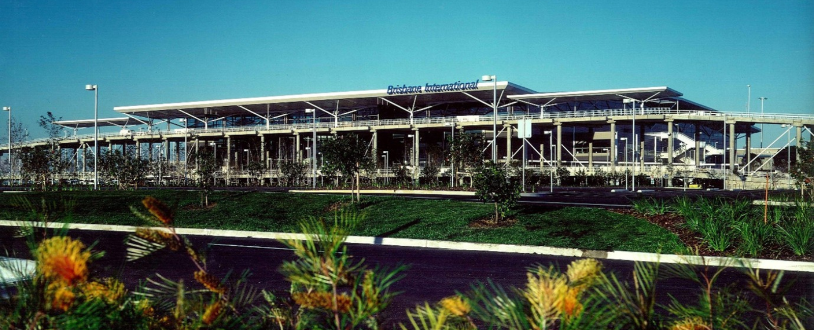 Brisbane Airport International Terminal Exterior 1988