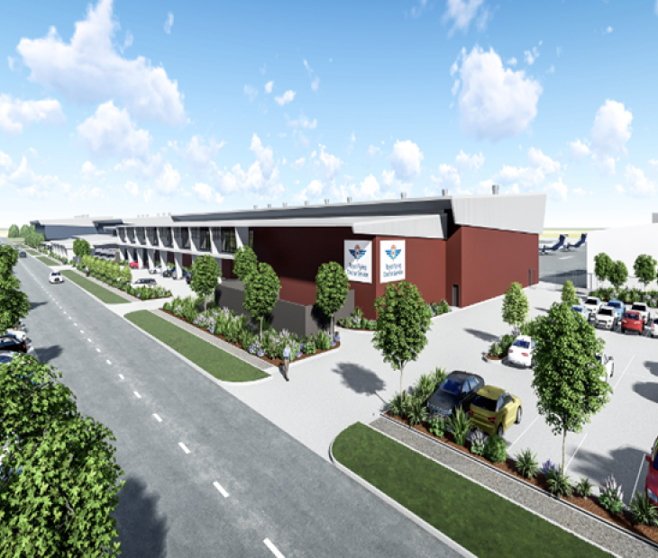 Aeromedical Base render