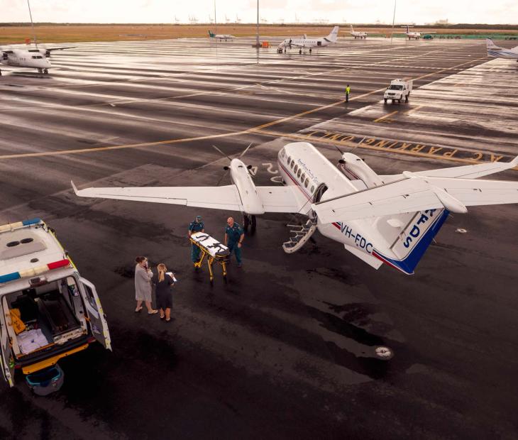 Royal Flying Doctor Service at Brisbane Airport
