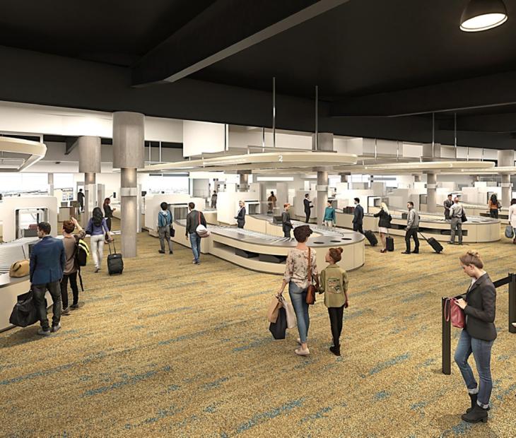 Domestic Terminal Security Upgrade - Artist Impression