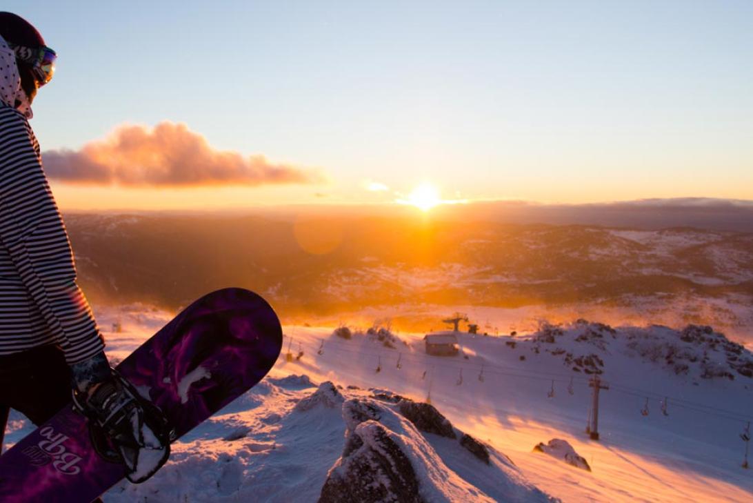 Sunrise in Blue Cow, Perisher | Perisher