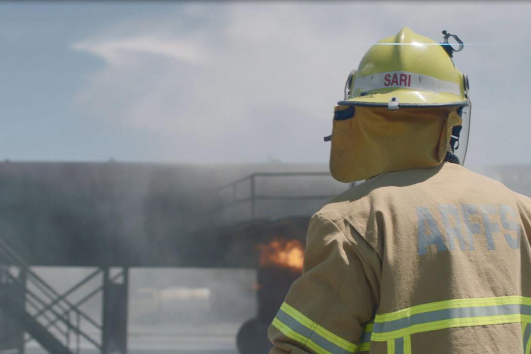 The drill ground at Brisbane Airport allows ARFF to conduct aviation drills 