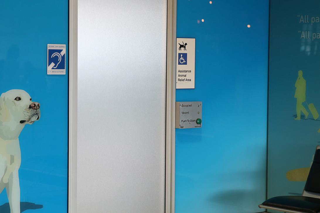 Assistance Dog Toilets Domestic Terminal