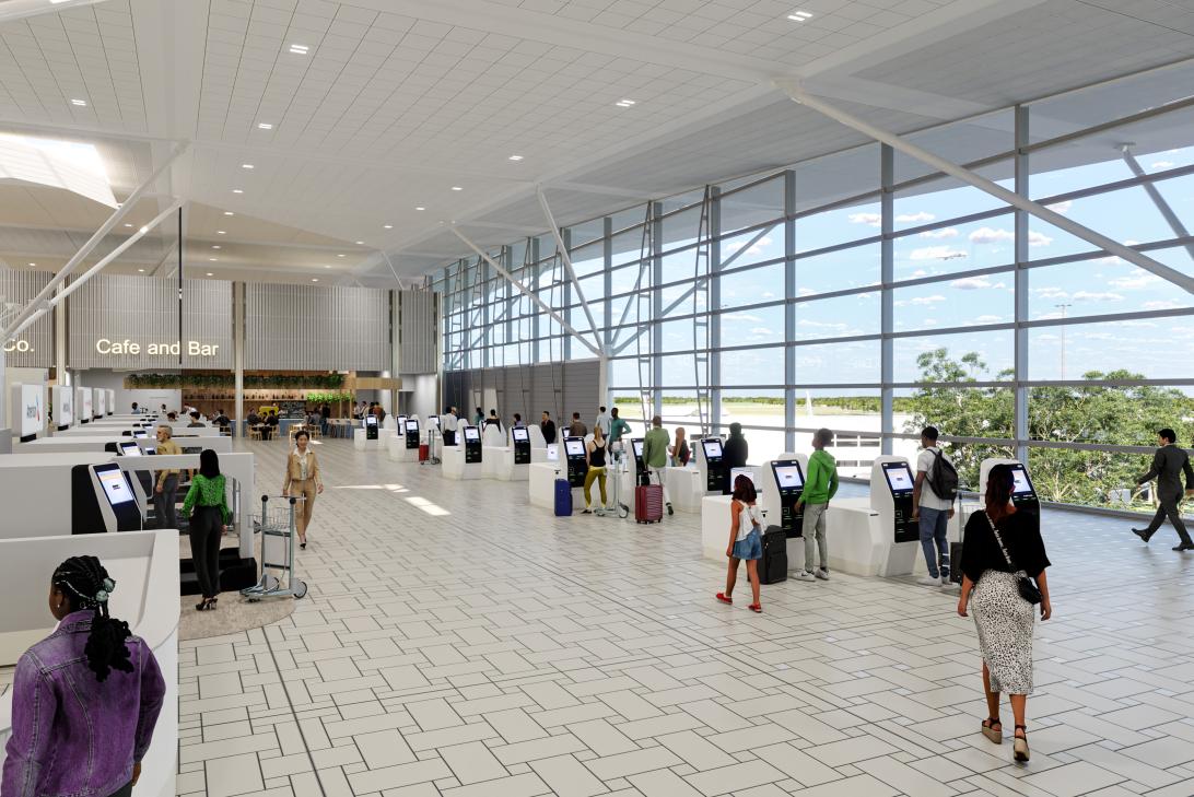 Self service check-in