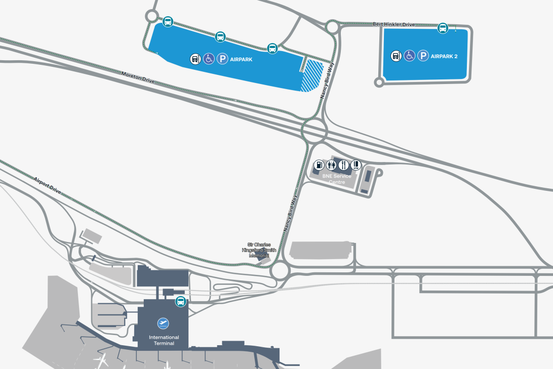 AIRPARK Parking Map