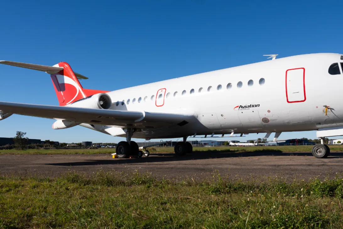 Aviation Australia retired Fokker F28 Fellowship