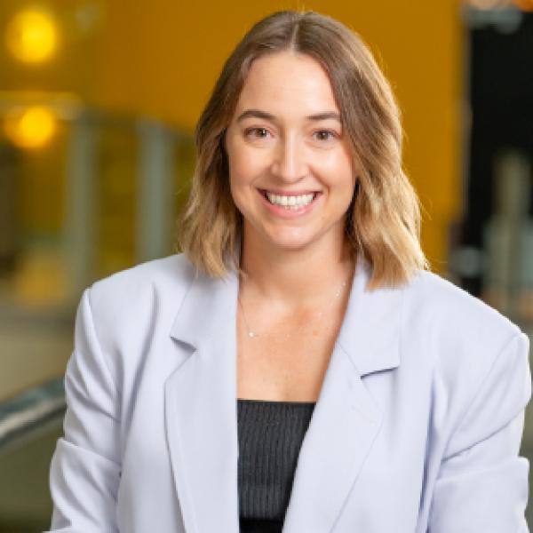 Headshot of a woman smiling 